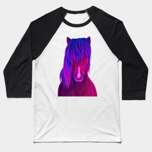 Icelandic Pony Baseball T-Shirt